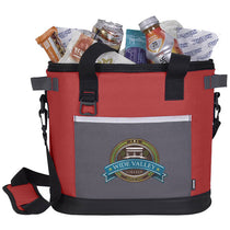 48-Hour Koozie Grey/Red Sport 20-Can Kooler