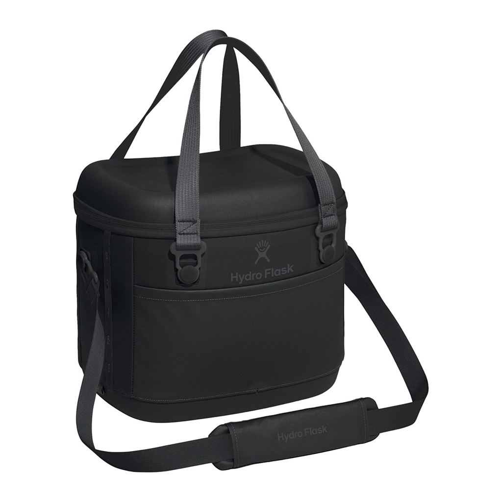 48-Hour Hydro Flask Black 15L Carryout Soft Cooler