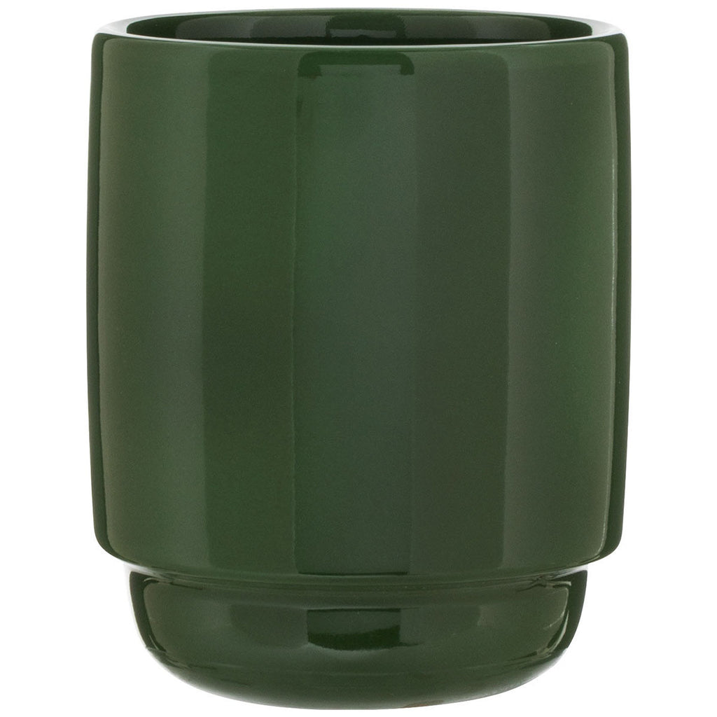 ETS Express Forest Green Olly 16oz Stackable Ceramic Mug
