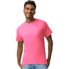 Gildan Men's Safety Pink Ultra Cotton 6 oz. T-Shirt
