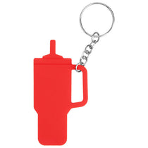 Hit Red Intrepid Tumbler Shaped Silicone Key Ring