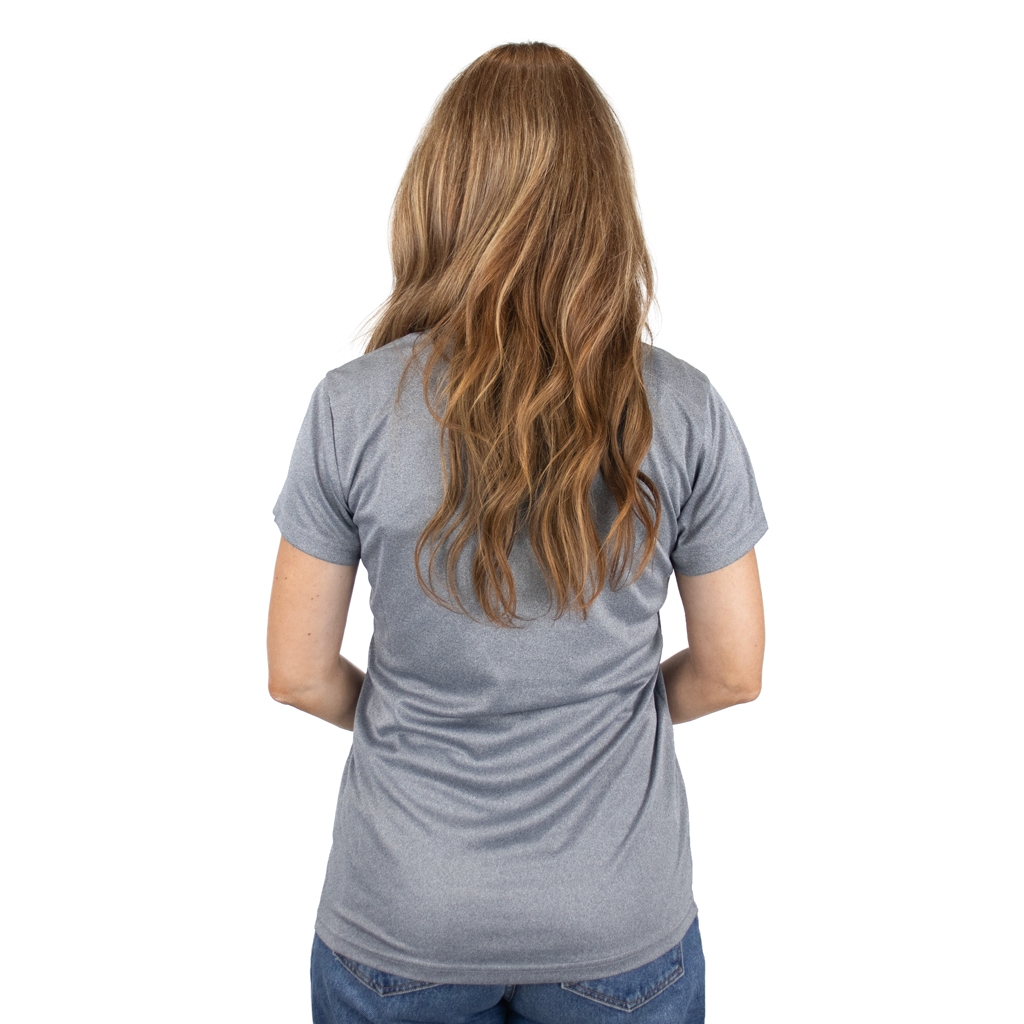 Zusa Women's Charcoal Breezy Tee 2.0