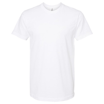 Tultex Unisex White Fine Jersey T-Shirt