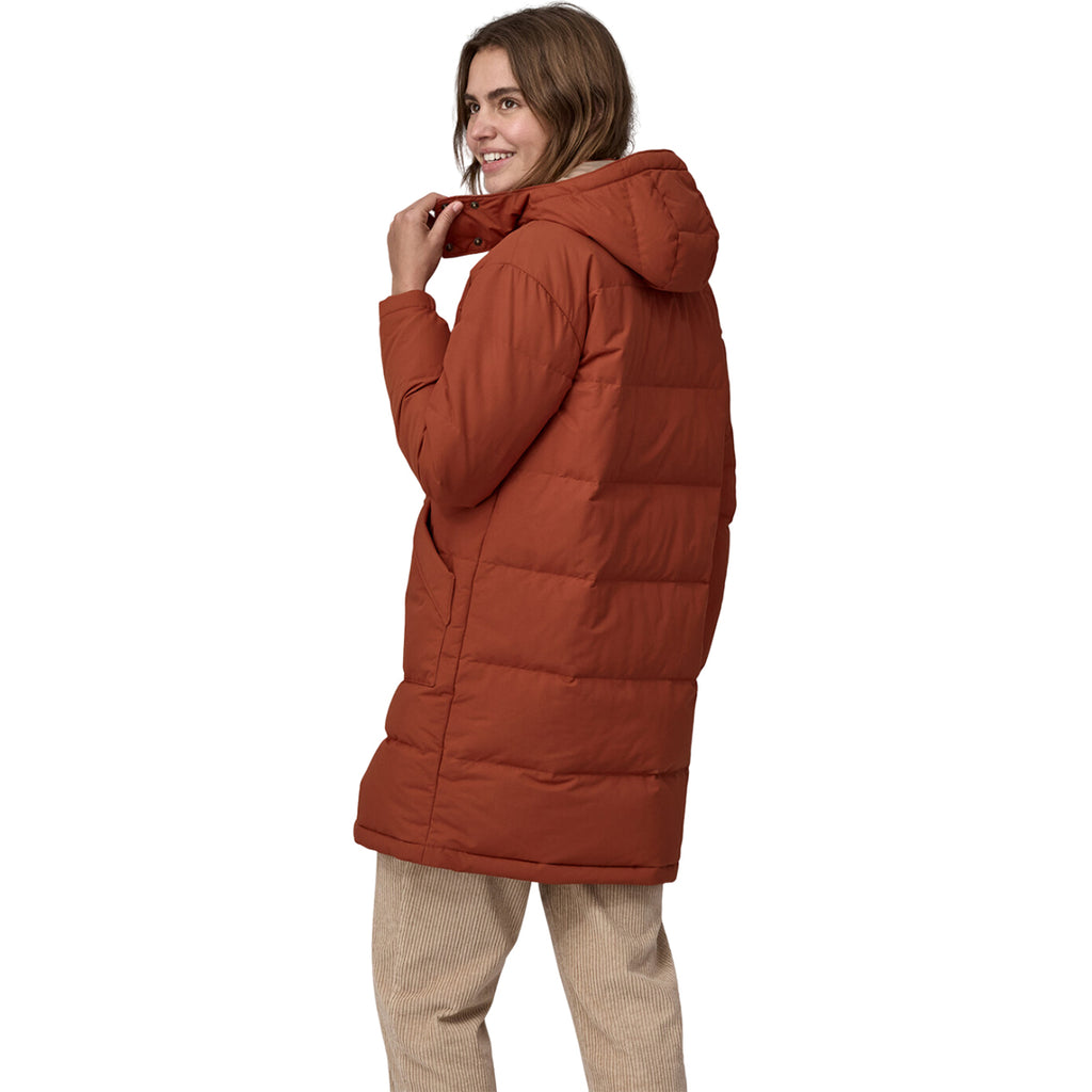 Patagonia Women's Burnished Red Downdrift Parka