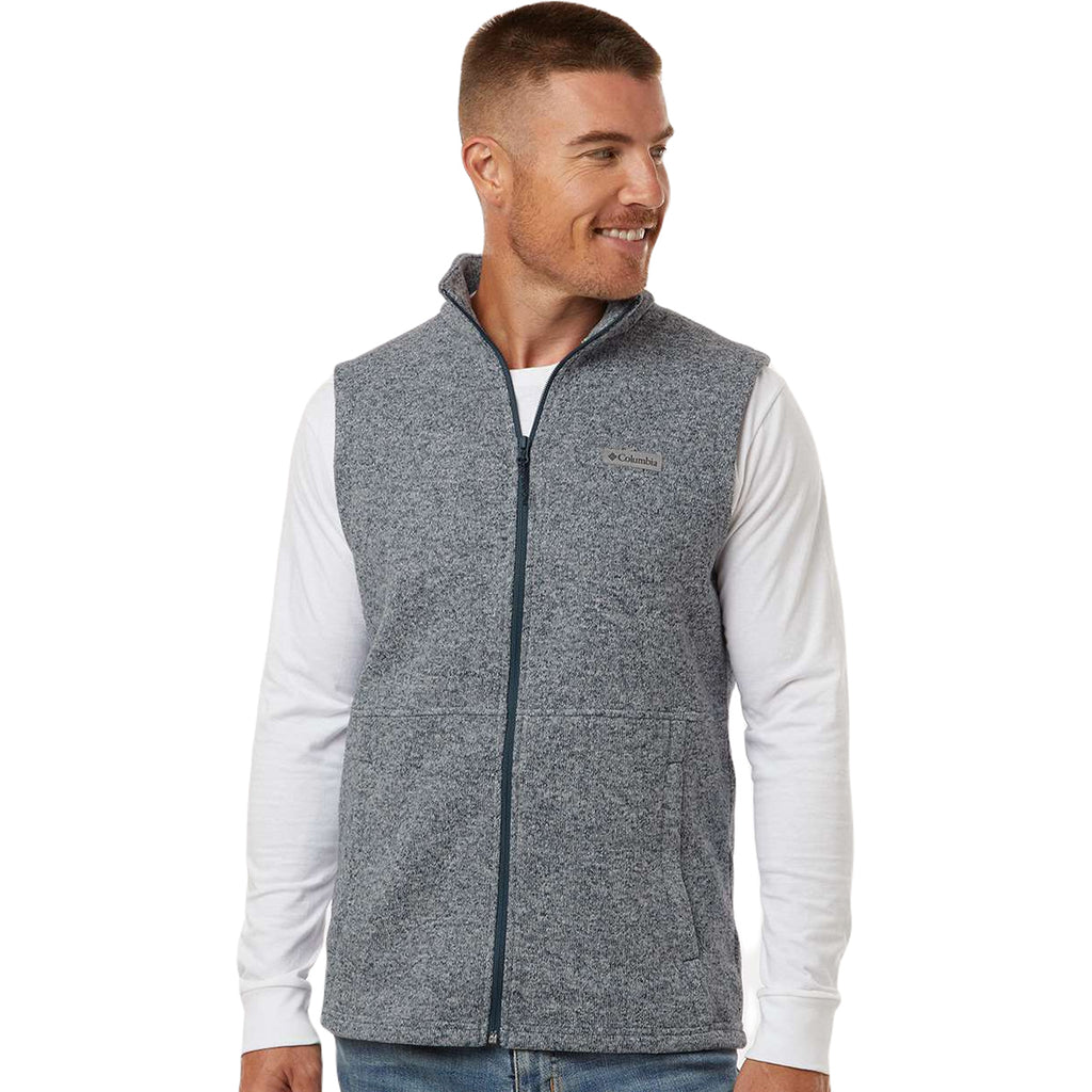 Columbia Men's Dark Mountain Heather Alto Pass Fleece Vest