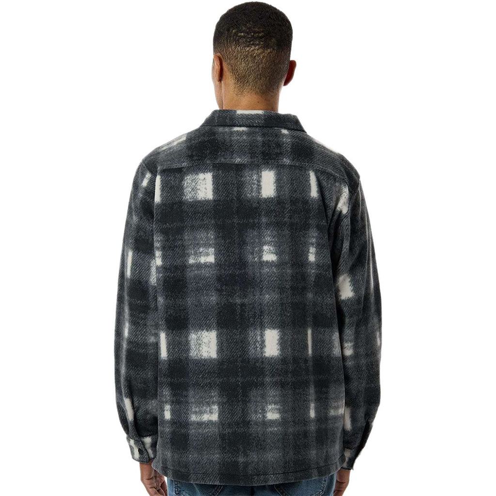 Columbia Men's Chalk Omblur Steens Mountain Printed Shirt Jacket II