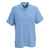 Vantage Women's Carolina Blue Soft-Blend Double-Tuck Pique Polo