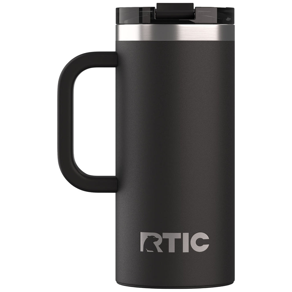 RTIC Black 16oz Road Trip Travel Mug