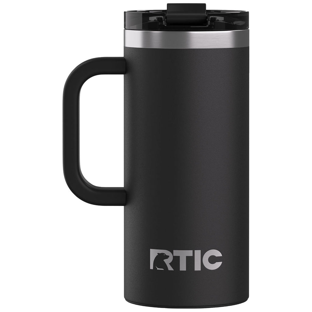 RTIC Black 16oz Road Trip Travel Mug