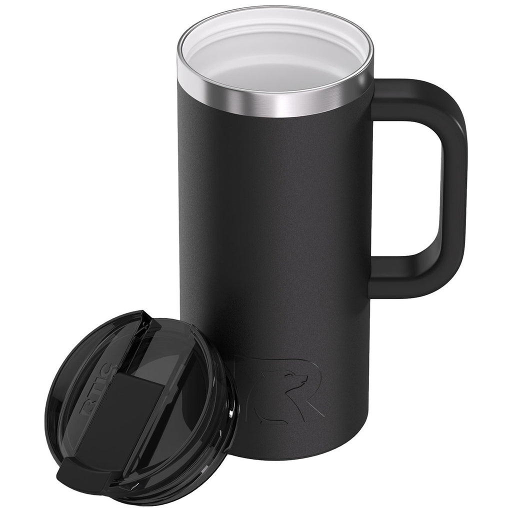 RTIC Black 16oz Road Trip Travel Mug