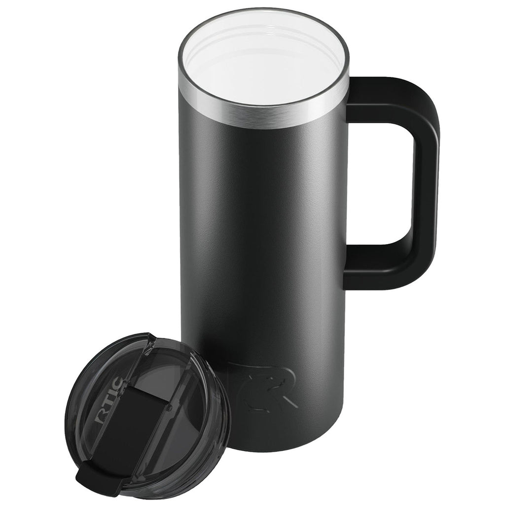 RTIC Black 20oz Road Trip Travel Mug