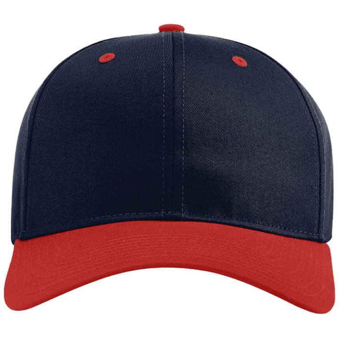 Richardson Navy/Navy/Red Pro Twill Snapback