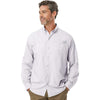 Columbia Men's Cool Grey PFG Tamiami Long Sleeve Shirt