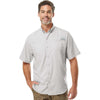 Columbia Men's Cool Grey PFG Tamiami Short Sleeve Shirt