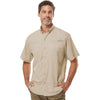 Columbia Men's Fossil PFG Tamiami Short Sleeve Shirt