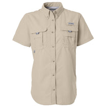 Columbia Women's Fossil PFG Bahama Short Sleeve Shirt