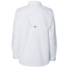 Columbia Women's White PFG Bahama Long Sleeve Shirt