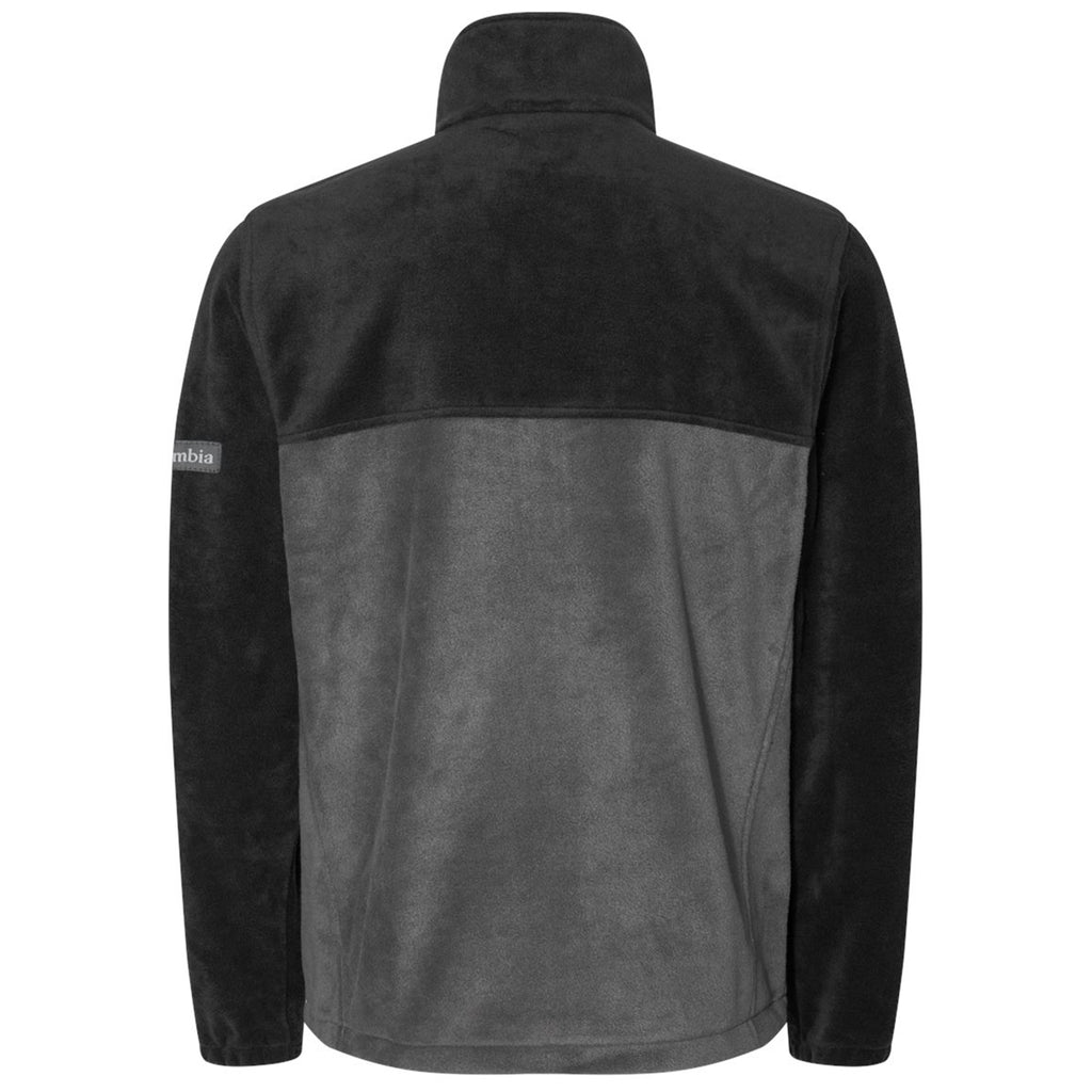 Columbia Men's Collegiate Black/Grill Steen's Mountain Full Zip 2.0 Jacket