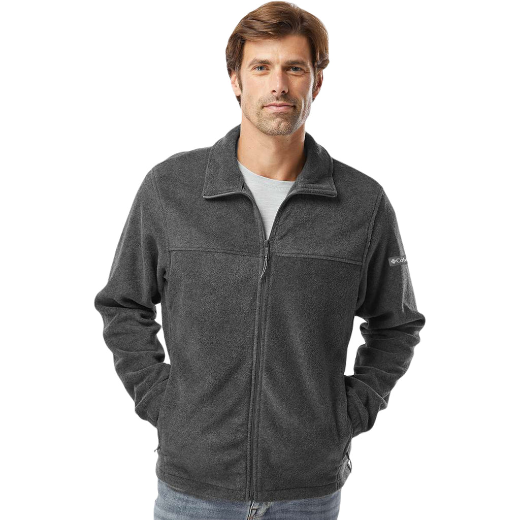 Columbia Men's Collegiate Charcoal Heather Steen's Mountain Full Zip 2.0 Jacket