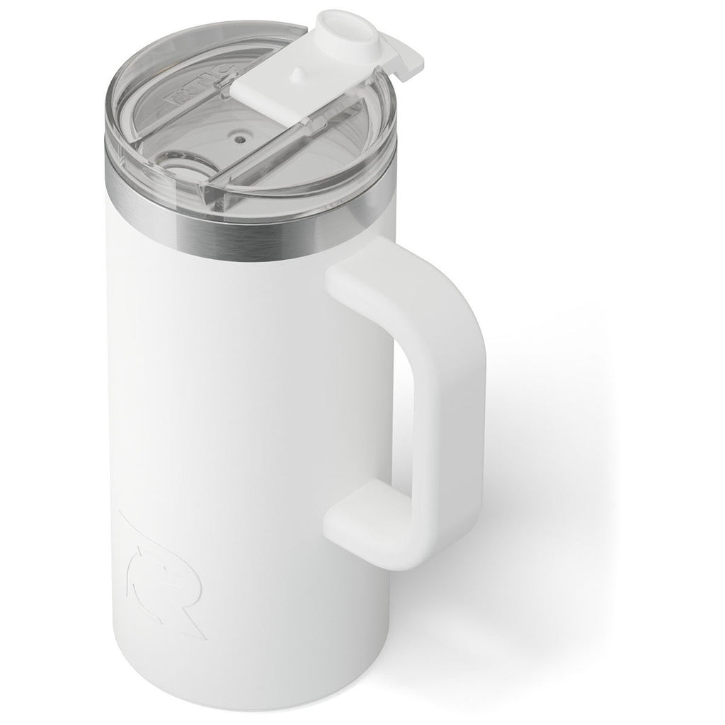 RTIC White 16oz Road Trip Travel Mug