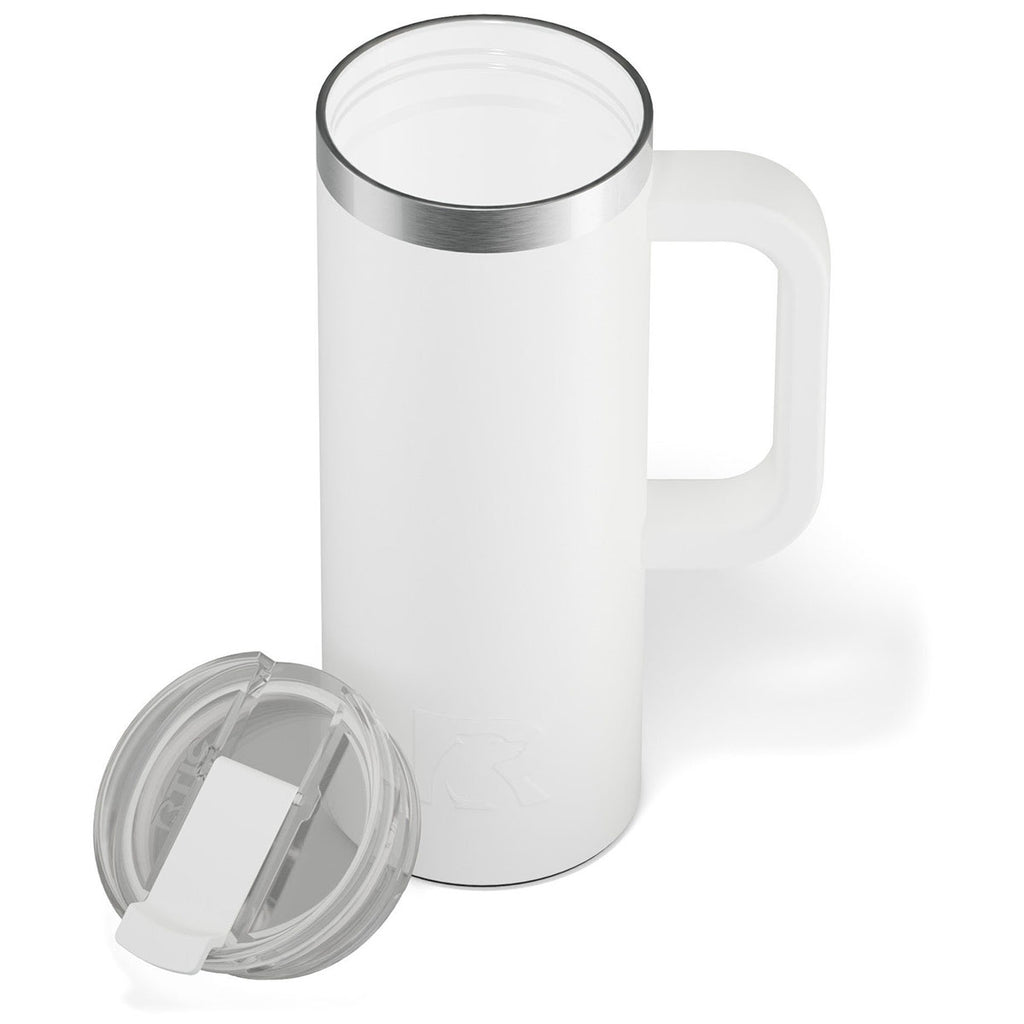RTIC White 20oz Road Trip Travel Mug