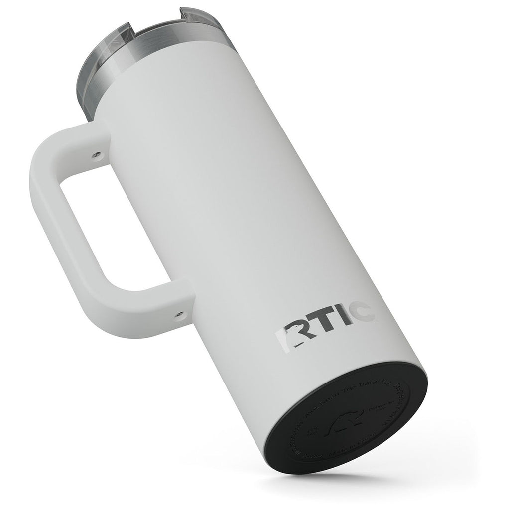 RTIC White 20oz Road Trip Travel Mug