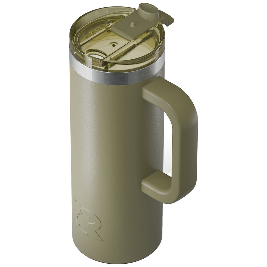 RTIC Olive 20oz Road Trip Travel Mug