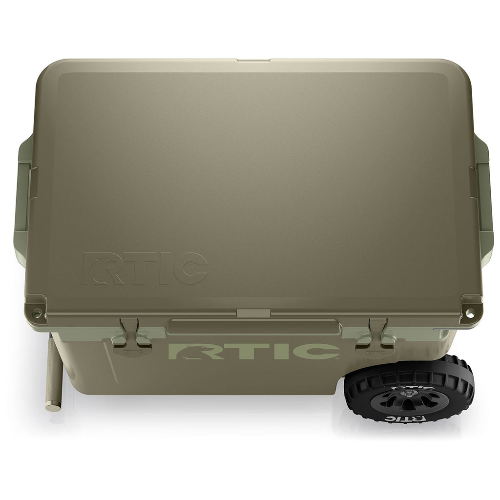 RTIC Olive 52 QT Ultra-Light Wheeled Cooler