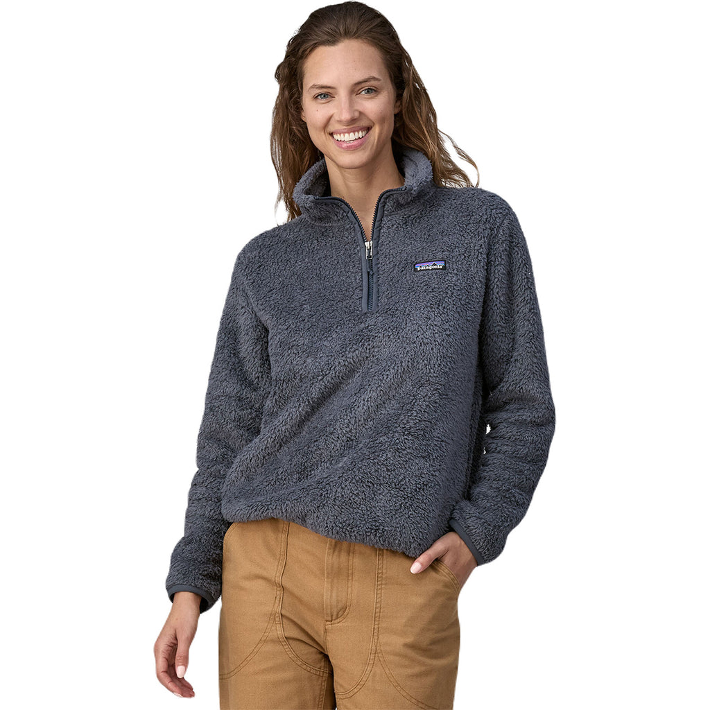 Patagonia Women's Smolder Blue Los Gatos Fleece Quarter Zip