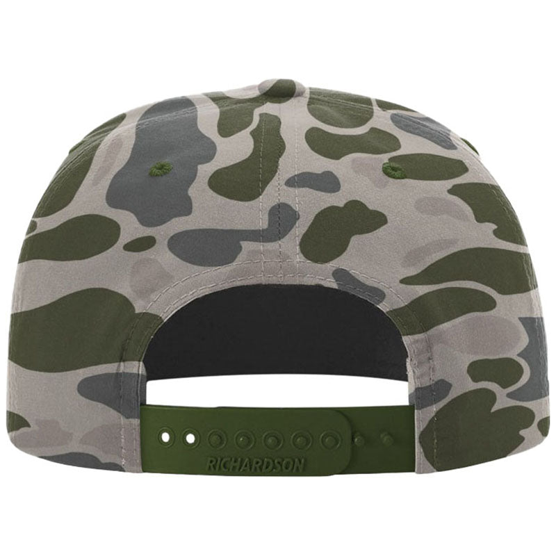 Richardson Marsh Duck Camo/Army Olive Printed Umpqua Gramps Cap