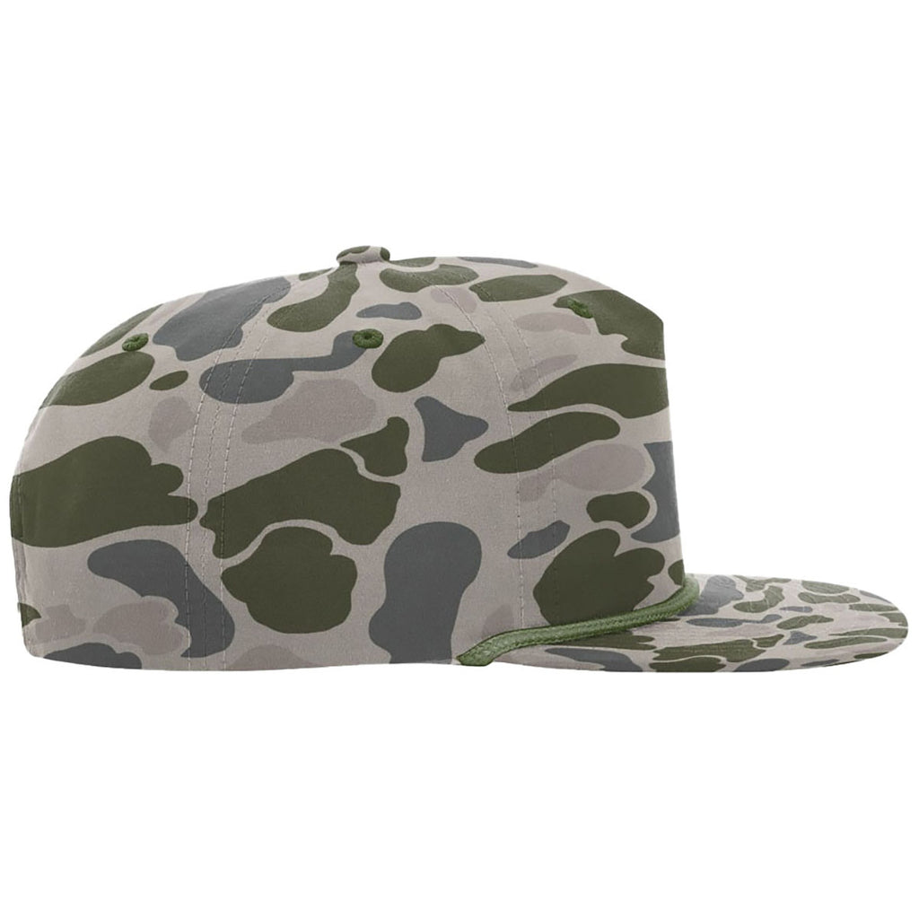 Richardson Marsh Duck Camo/Army Olive Printed Umpqua Gramps Cap
