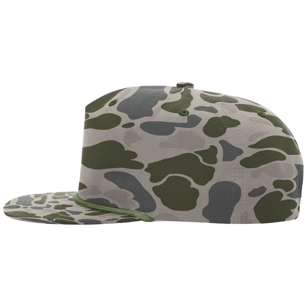 Richardson Marsh Duck Camo/Army Olive Printed Umpqua Gramps Cap