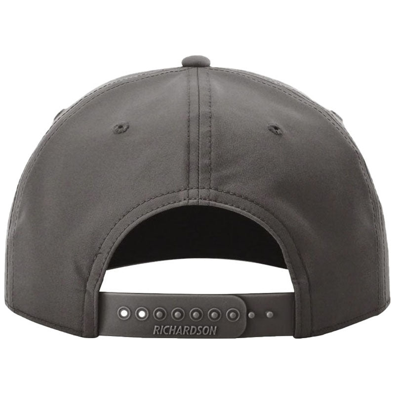 Richardson Dark Grey/White 5-Panel Classic Rope Cap