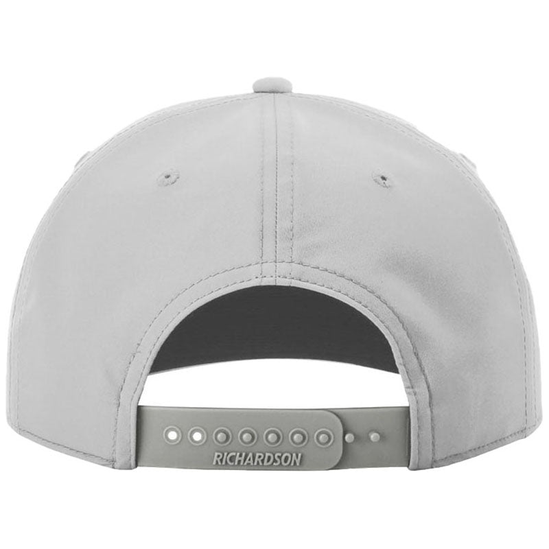 Richardson Light Grey/Black 5-Panel Classic Rope Cap