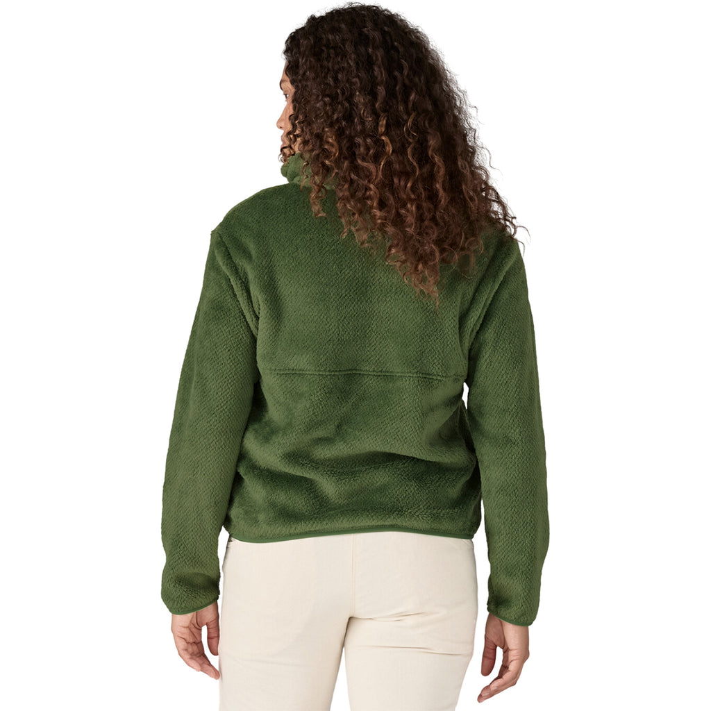 Patagonia Women's Terrain Green Re-Tool Half-Snap Pullover