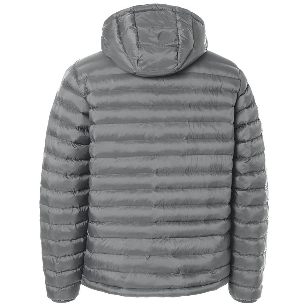 Weatherproof Men's Chelsea Grey Lightweight Poly-Filled Hooded Puffer Jacket