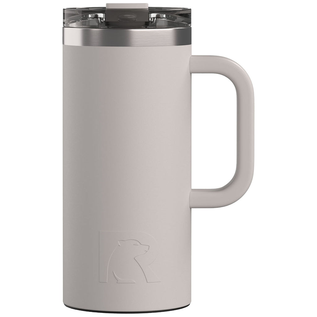 RTIC Cool Grey 16oz Road Trip Travel Mug