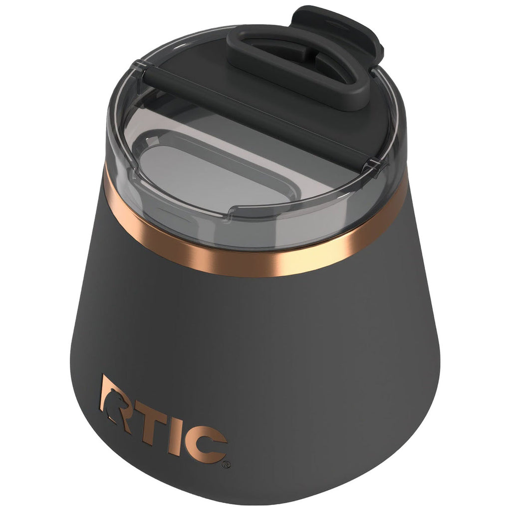 RTIC Light Black 8oz Happy Hour Lowball Tumbler