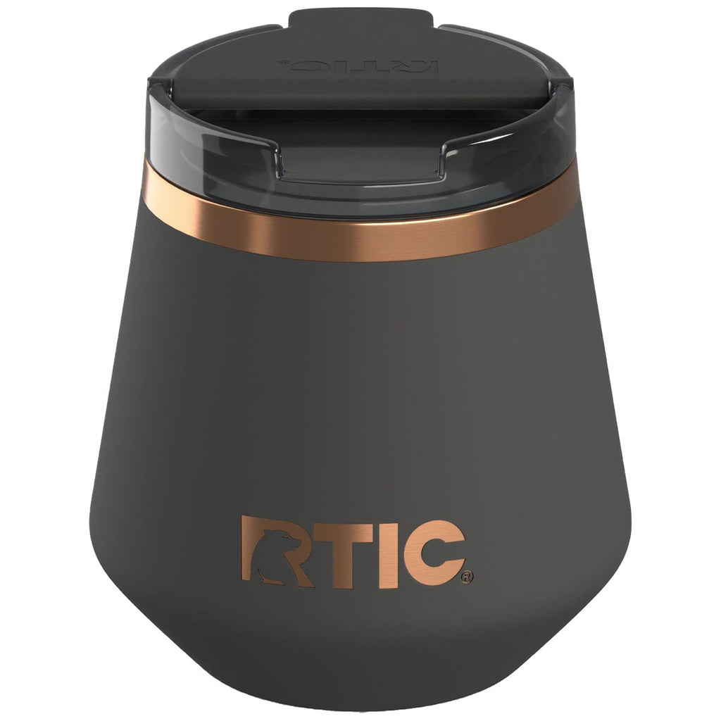 RTIC Light Black 8oz Happy Hour Lowball Tumbler