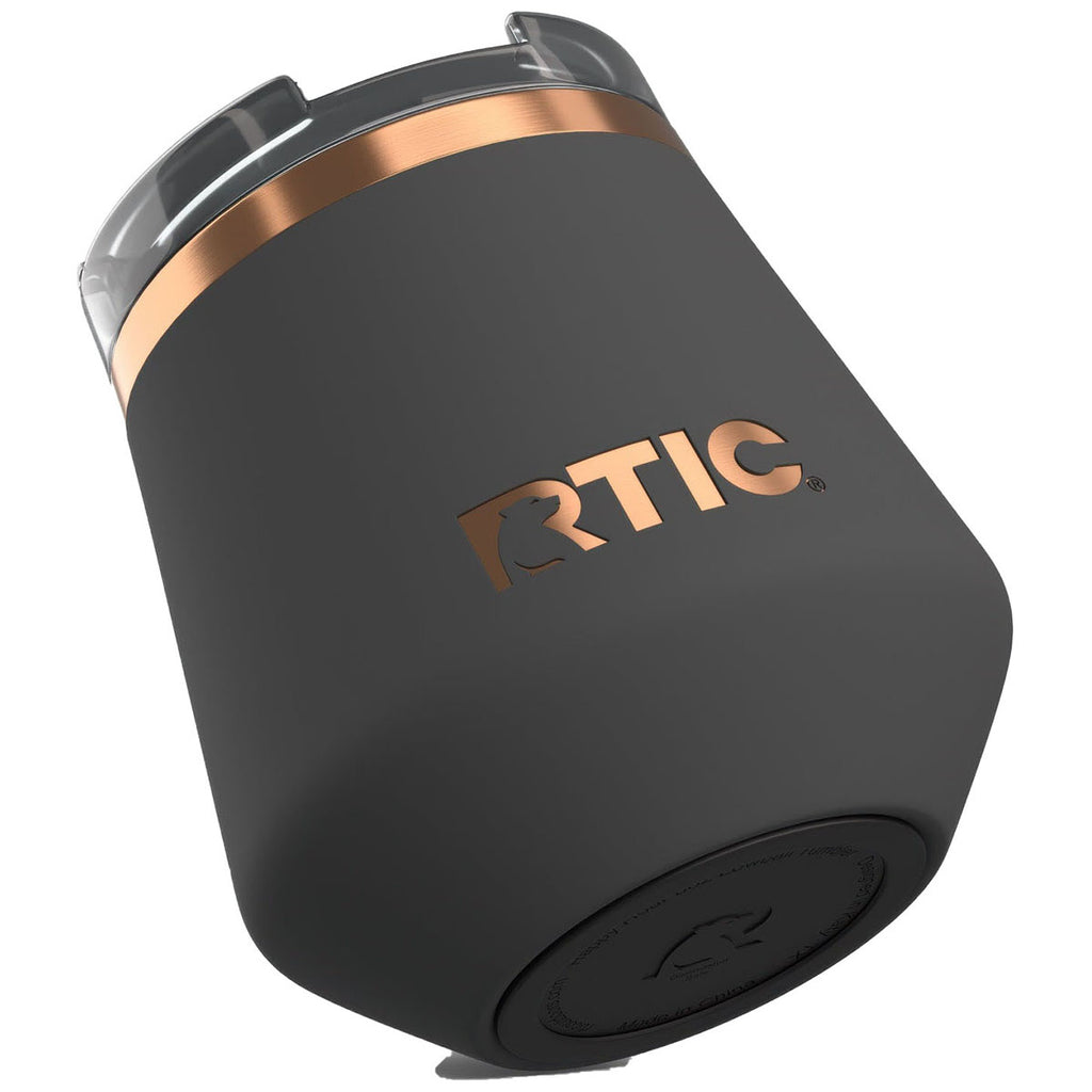 RTIC Light Black 8oz Happy Hour Lowball Tumbler