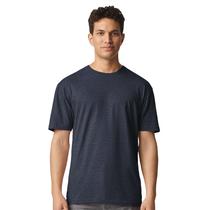 Gildan Unisex Heather Navy Light Cotton T-Shirt