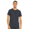 Bella + Canvas Unisex Heather Midnight Navy Jersey Short-Sleeve T-Shirt
