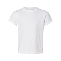 Bella + Canvas Toddler White Jersey Tee
