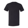 Bella + Canvas Unisex Vintage Black Jersey Short-Sleeve V-Neck T-Shirt
