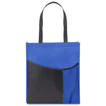 Hit Royal Blue with Black Pisces rPET Non-Woven Tote Bag