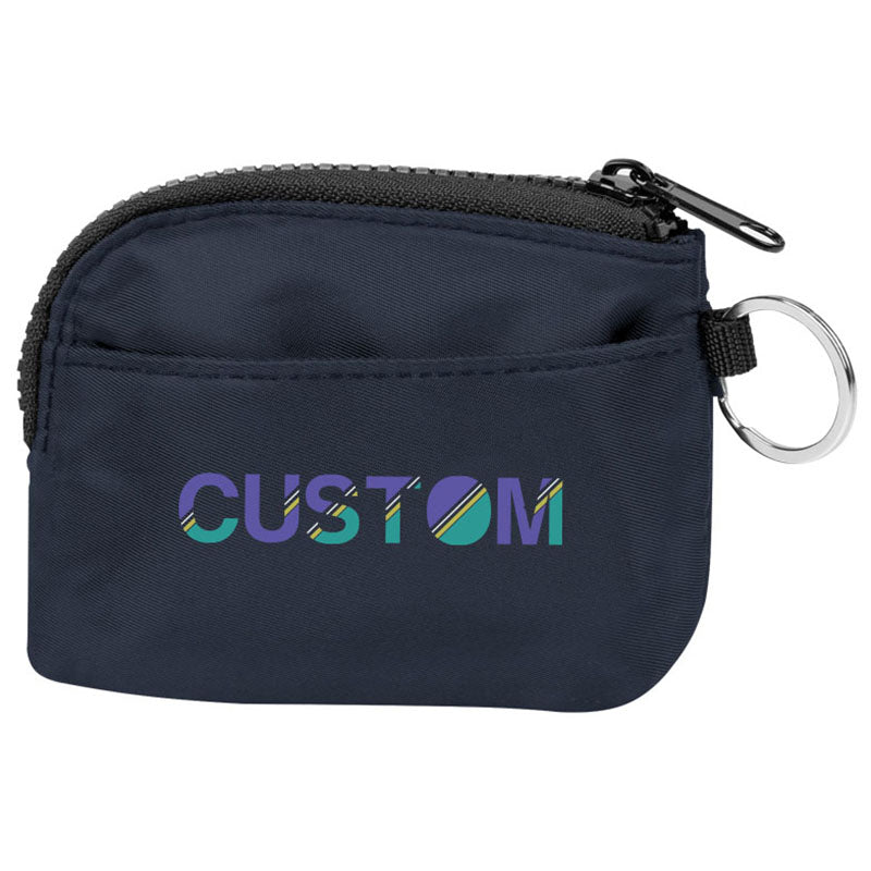 Hit Navy Blue Anywhere rPET Card Pouch