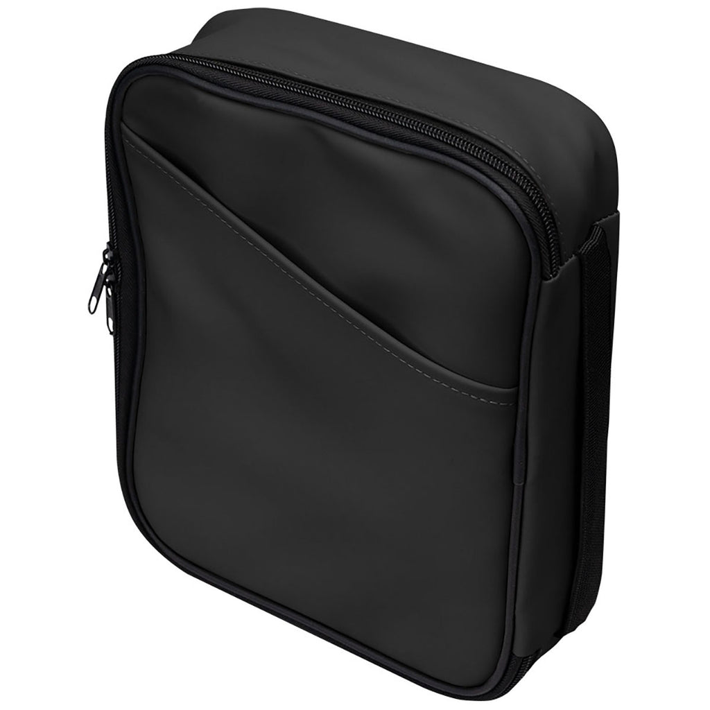 Hit Black Hudson Rpet Leatherette Tech Organizer