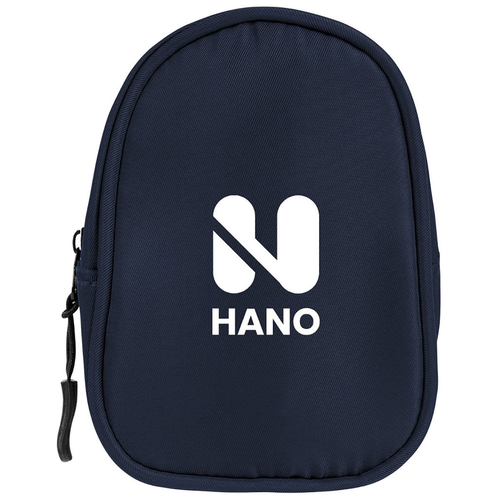 Hit Navy Blue Anywhere rPET Pouch With Carabiner