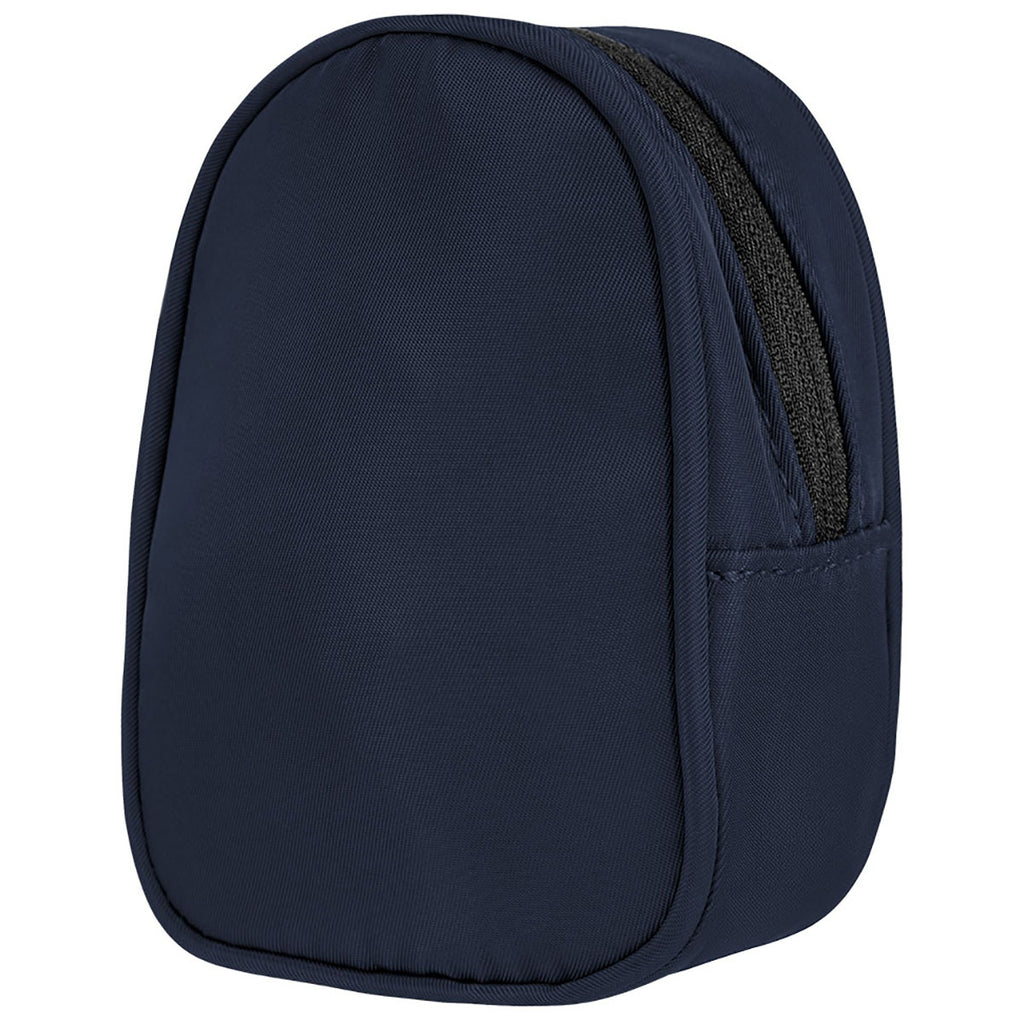 Hit Navy Blue Anywhere rPET Pouch With Carabiner