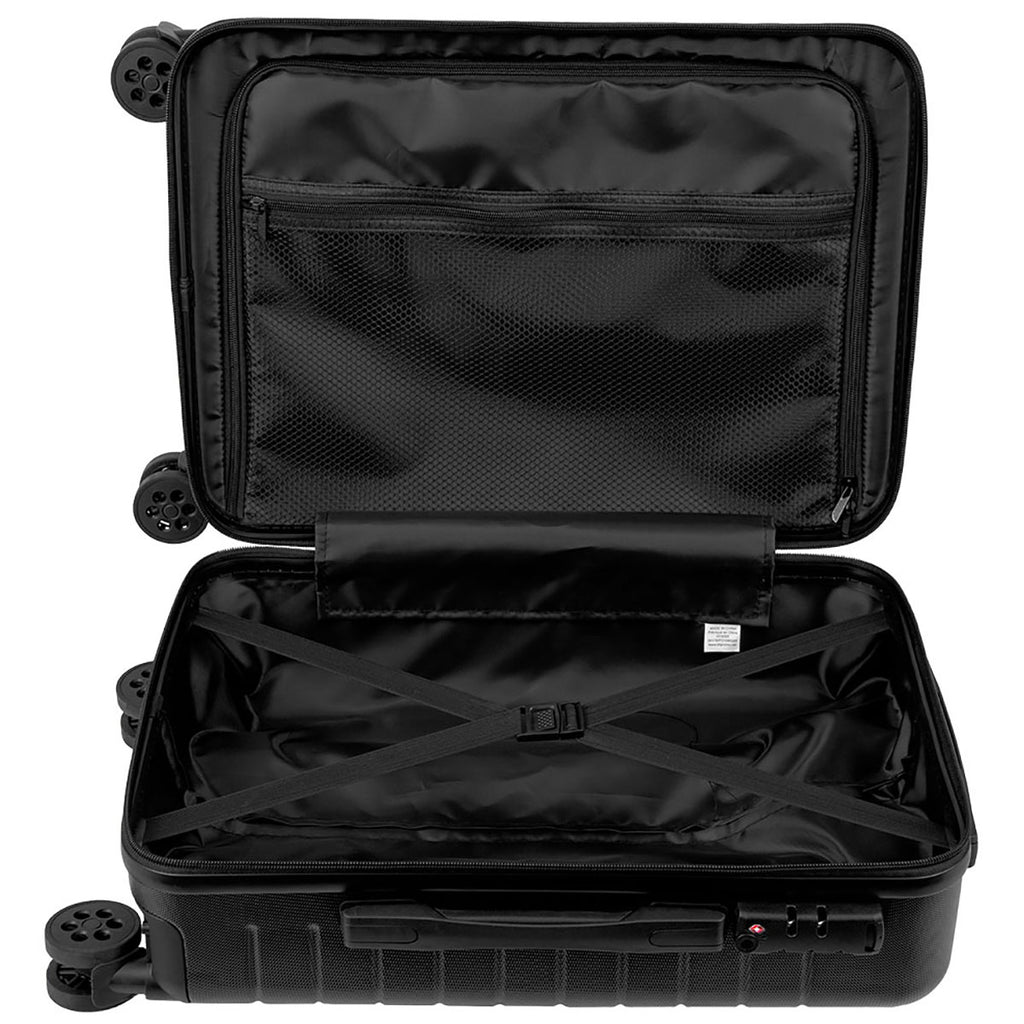 Hit Black Stratus 22" Hardside Carry-On Suitcase
